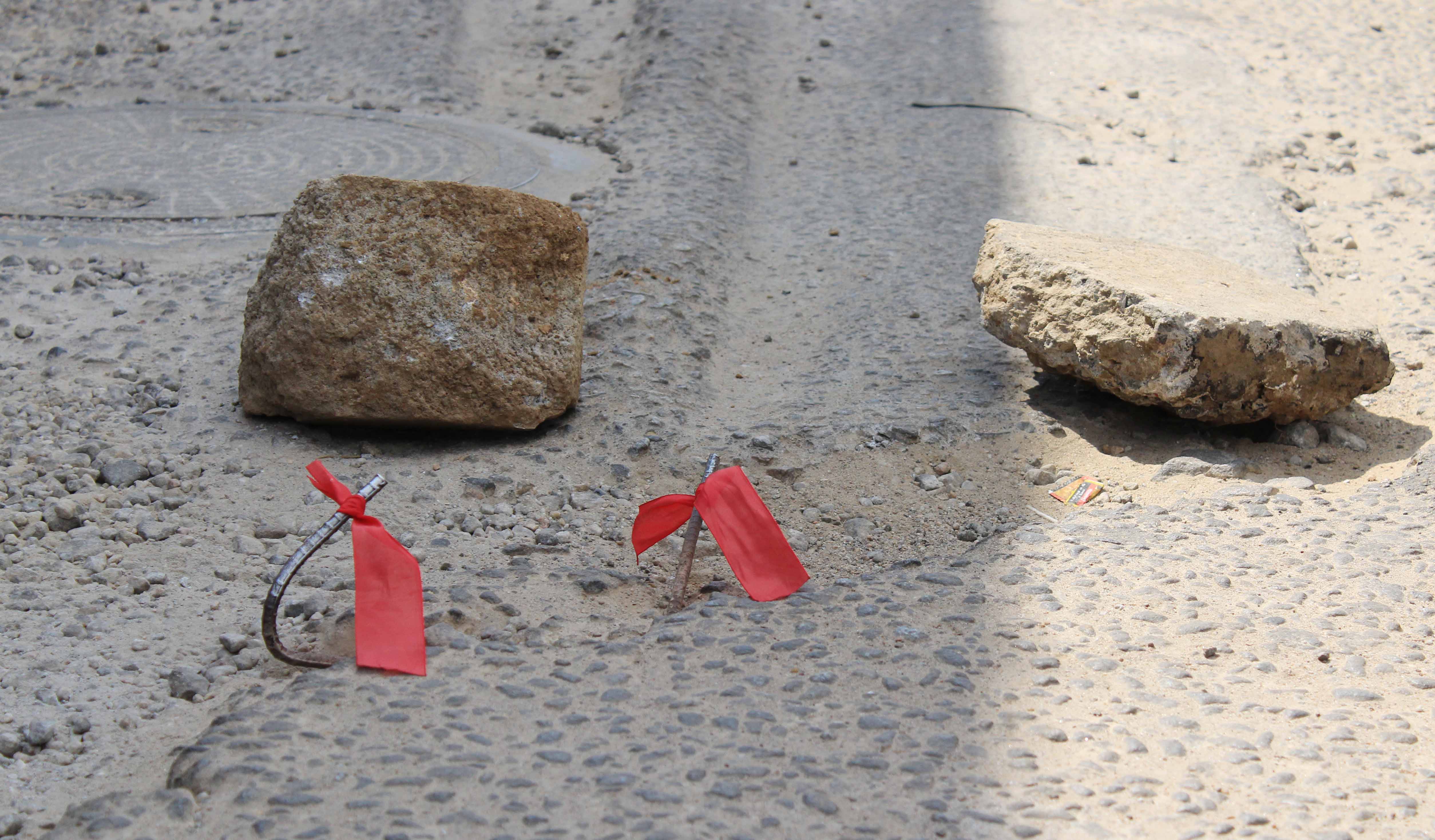 ಮಡಿಕೇರಿ: ರಸ್ತೆ ದುರಸ್ತಿಗೆ ಆಗ್ರಹಿಸಿ ದರಣಿ